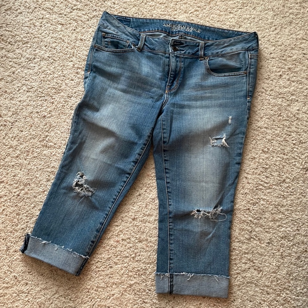 Cropped jeans